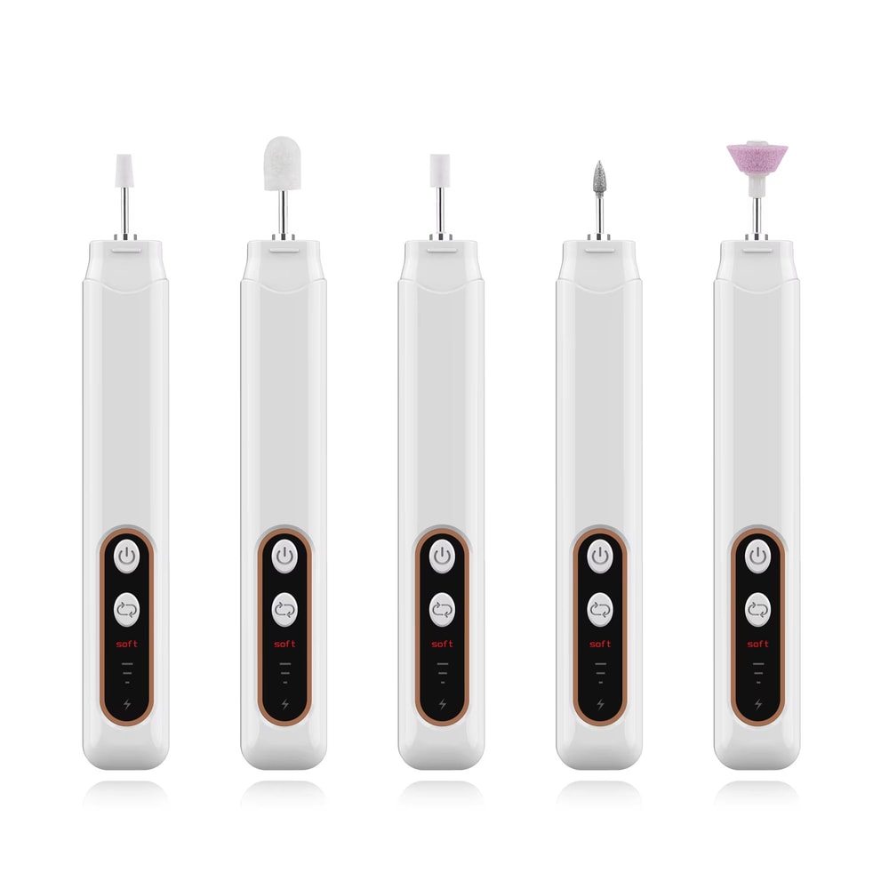 Cordless Electric Nail File Professional Manicure Pedicure Kit For Hand And Foot Care 5