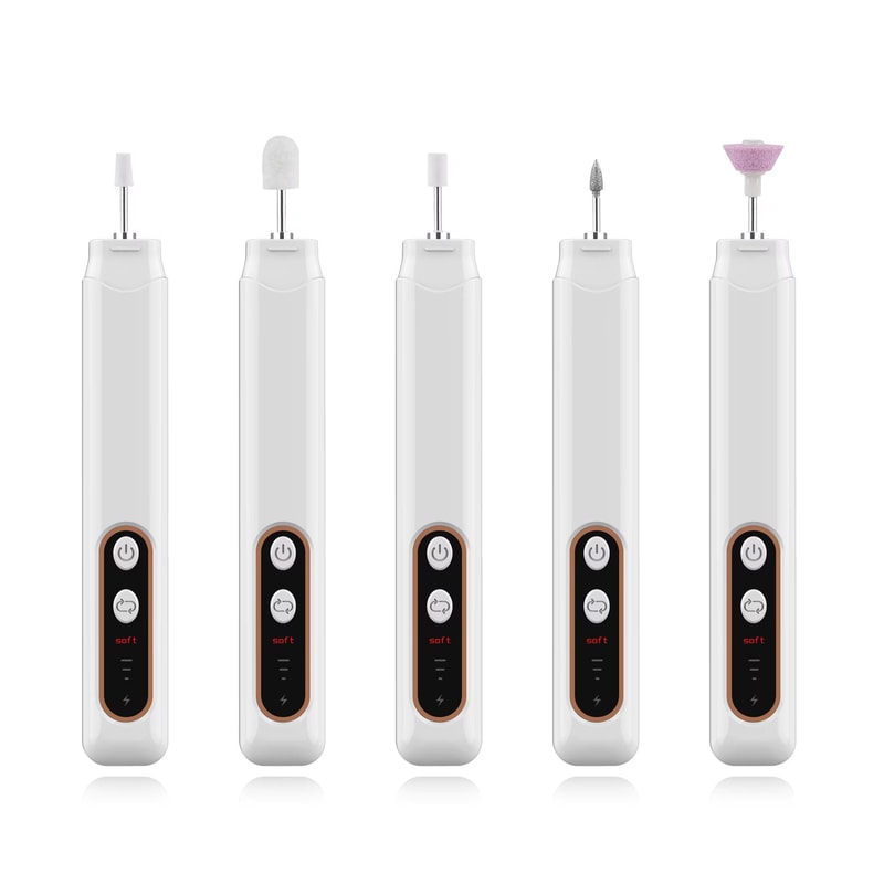 Cordless Electric Nail File Professional Manicure Pedicure Kit For Hand And Foot Care 5