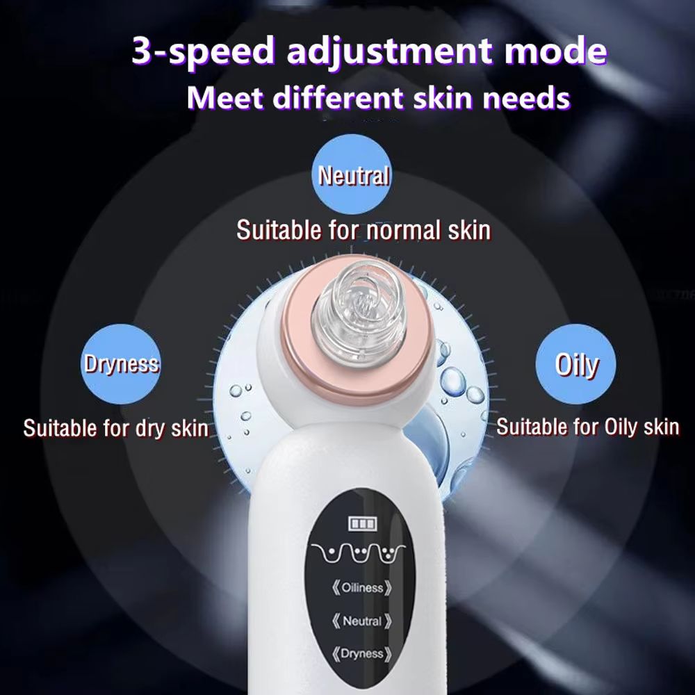 Electric Blackhead Remover Vacuum Suction Pore Cleaner For Face And Nose 3