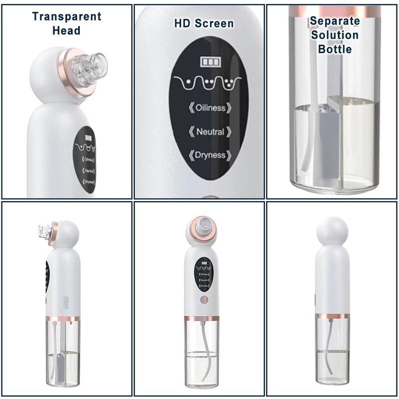 Electric Blackhead Remover Vacuum Suction Pore Cleaner For Face And Nose 4