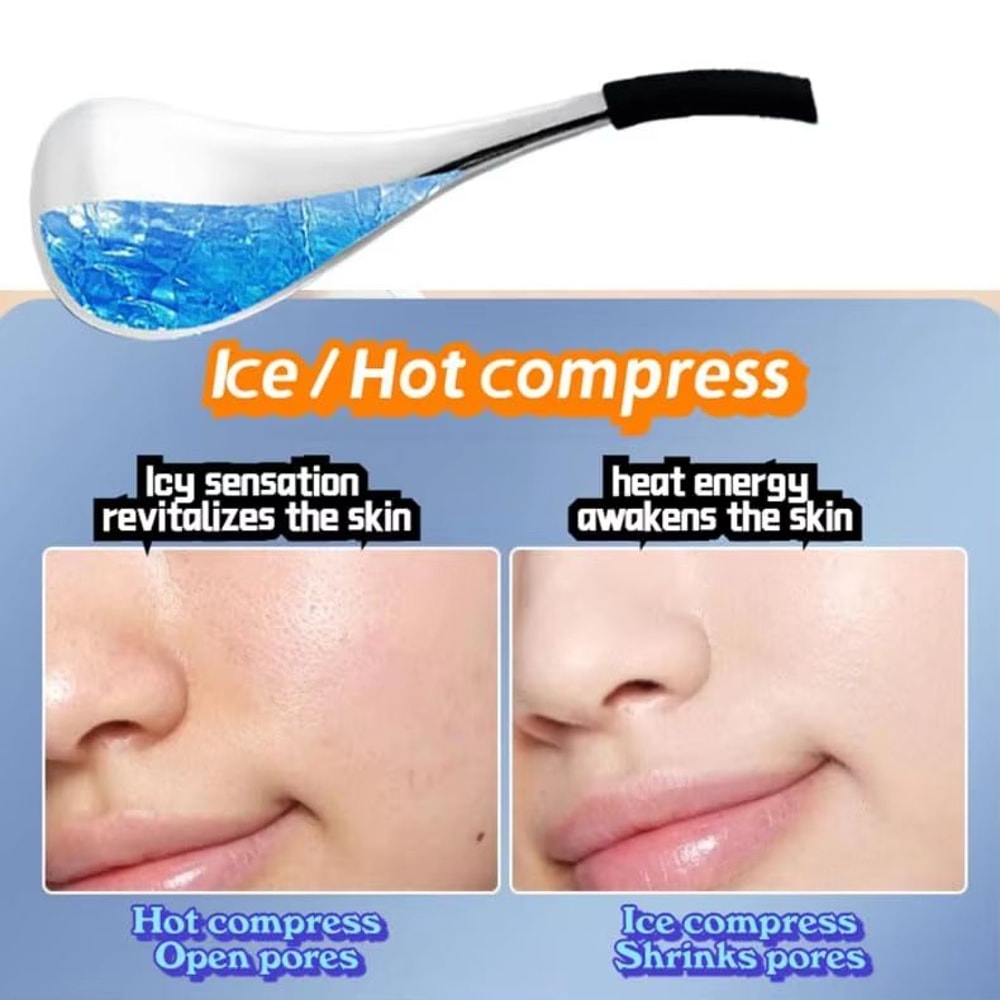 Stainless Steel Ice Globes For Face Eyes Cryo Cooling Beauty Rollers For Puffiness Wrinkles Skin 3