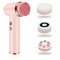 4in1 Electric Facial Cleansing Brush Waterproof Portable Face Scrubber For Deep Cleansing Exfoliat 6