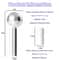 360 Stainless Steel Ice Globe Facial Massager Cooling Cryo Sticks For Face Eyes 5