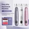 Professional Manicure Pedicure Kit Electric Nail File Set Cordless Nail Drill Machine 10 Speed Nail 0