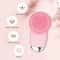 Silicone Face Cleansing Brush Electric Facial Scrubber Massager Sonic Vibration Waterproof Skin Car 3