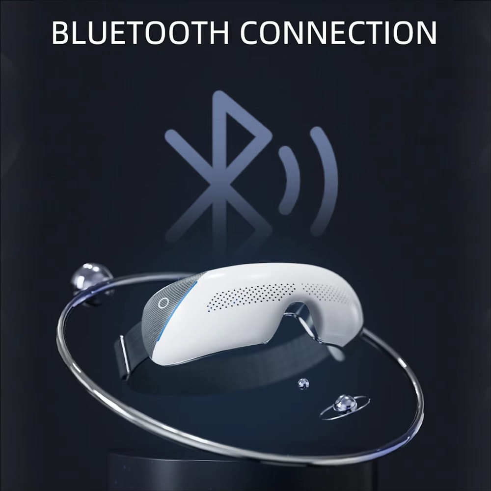 Portable Visible Eye Massager With Bluetooth Music And 4 Mode Massage For Eye Care And Sleep 3