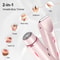 2 In 1 Women Electric Razor And Body Trimmer For Bikini Underarms Legs And Face Waterproof Painless 1