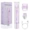 2 In 1 Women Electric Razor And Body Trimmer For Bikini Underarms Legs And Face Waterproof Painless 6