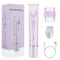 2 In 1 Women Electric Razor And Body Trimmer For Bikini Underarms Legs And Face Waterproof Painless 6
