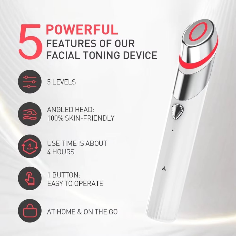 AgeR Booster H Facial Skin Care Device With Anti Aging Microcurrent Lift For Home Beauty Therapy 2