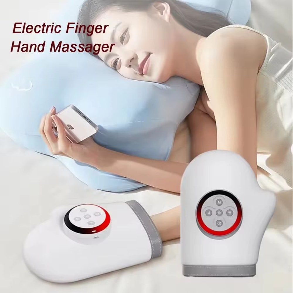 Electric Kneading Hand Massager With 3 Modes And Airbag Compression For Wrist Finger And Palm Fatig 0