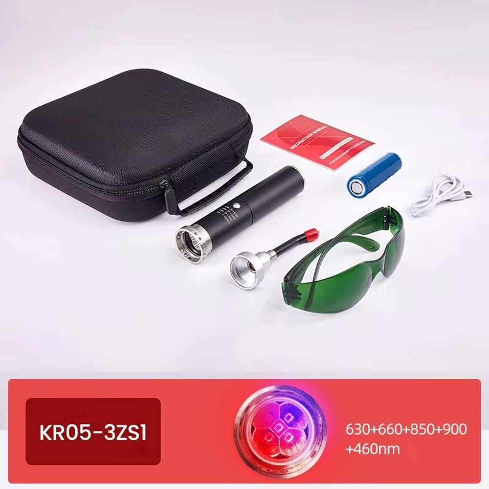 Infrared And Red Light Therapy Lamp For Cold Sore And Body Pain Relief 6