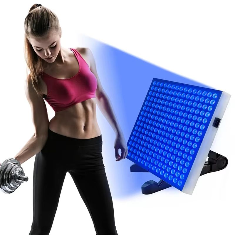 225PCS 45 W UV Tanning Lamp Solarium With Blue Light Adjustable Stand And Foldable Face And Body Ta 0