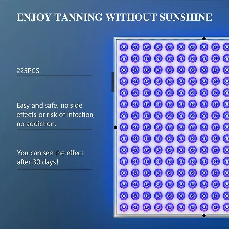 225PCS 45 W UV Tanning Lamp Solarium With Blue Light Adjustable Stand And Foldable Face And Body Ta 4