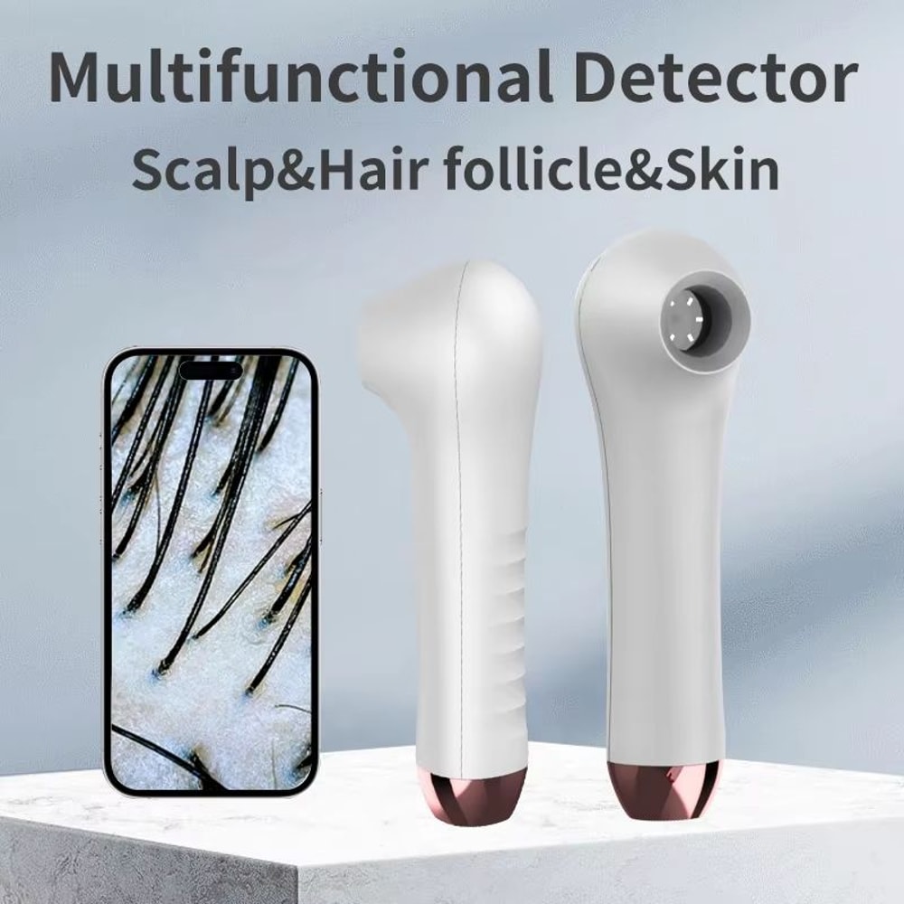 2025 HD Scalp And Skin Analyzer With Hair Follicle Detection And MedicalGrade Magnifier 0