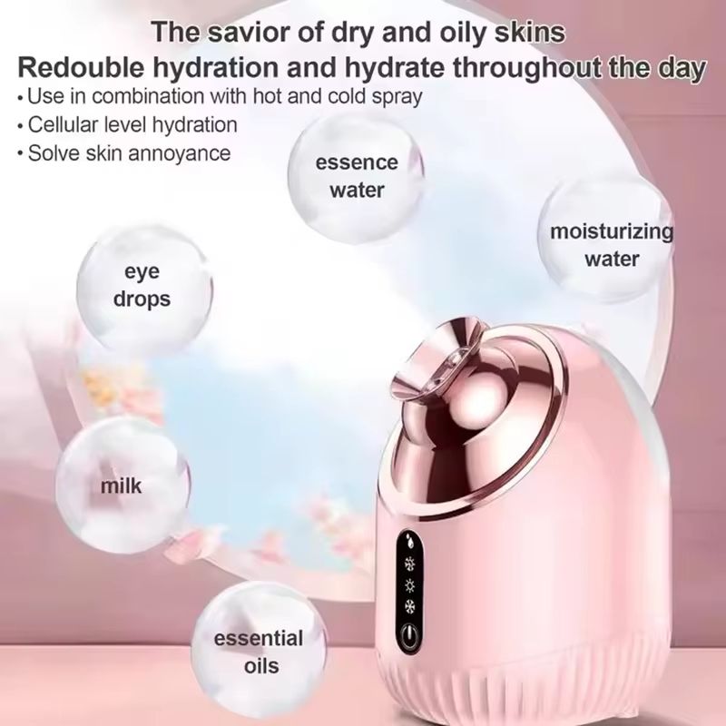 Nano Mist Facial Steamer Pro For Deep Hydration Pore Cleansing 3