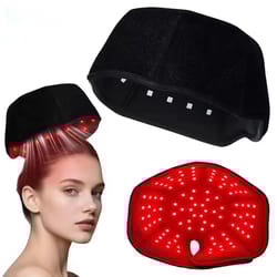 red light hair growth cap 300 led for scalp health & faster growth