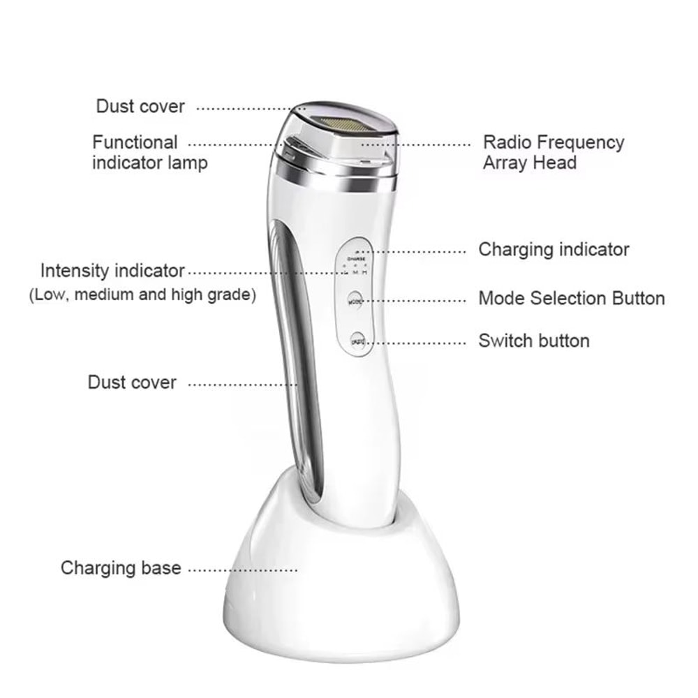 RF Skin Tightening Face Lifting Beauty Device For AntiAging Wrinkle Removal 4