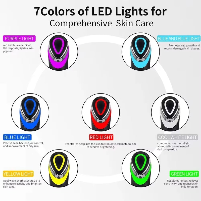 Why Choose Our Booster Pro 7Color LED Facial Eye Light Therapy Wand 4