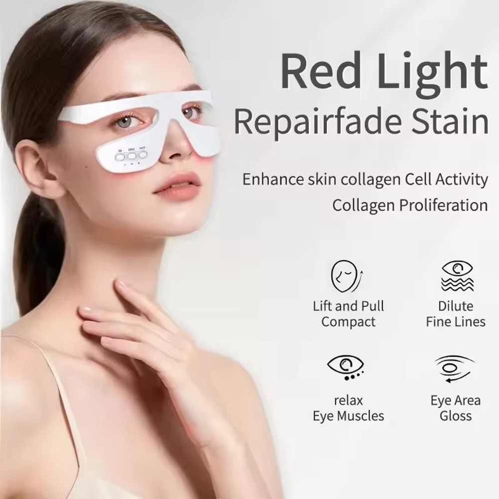 3D EMS Eye Massager For AntiAging Dark Circle Eye Fatigue Relief 2