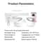 3D EMS Eye Massager For AntiAging Dark Circle Eye Fatigue Relief 6