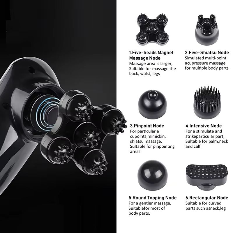 Electric Dolphin Massage Stick For Cervical Neck Shoulder WholeBody Relief 1