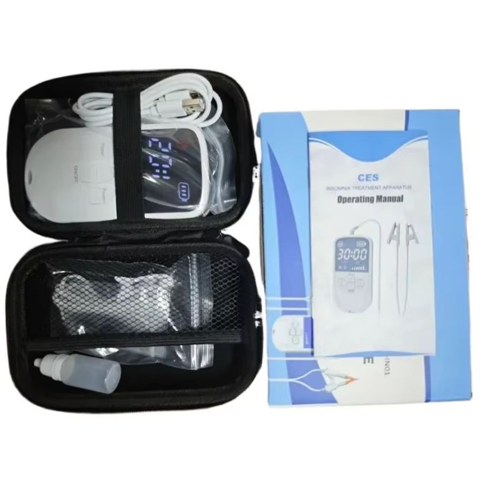 CES Vagus Nerve Stimulation Clip Ear Sleep Aid Device For Relaxation Restful Sleep 3