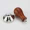 Premium Adjustable Coffee Tamper With Wooden Handle Stainless Steel Base 201in209in224in230in 4