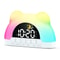 Bear Shaped Digital Wake Up Light Clock With Sunrise Simulation And Colorful Night Light 0