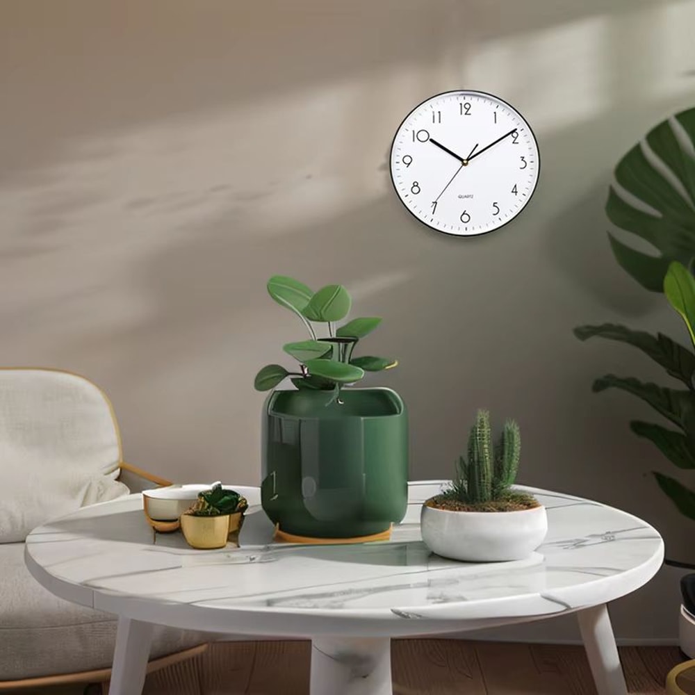 8Inch Silent NonTicking Wall Clock For Home And Office 4