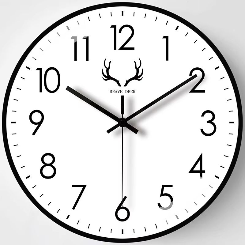 8Inch Silent NonTicking Wall Clock For Home And Office 7