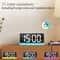 LED Digital Alarm Clock With Color Changing Night Light And EasyRead Display 2