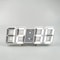 3D LED Digital Alarm Clock With Time Date And Temperature Display 6
