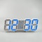 3D LED Digital Alarm Clock With Time Date And Temperature Display 8