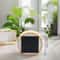 Wooden Digital Alarm Clock Silent Table Clock For Bedroom And Office 5