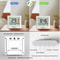 Digital Alarm Clock With Thermometer Hygrometer Backlight Date And Week Display 5