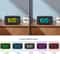 FM Radio Alarm Clock Retro Digital Desk Clock With 7Color Font And DateWeek Display 2