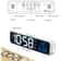 LED Digital Alarm Clock Wall Or Table Clock With Temperature Snooze Date Weekday And Dual Alarms Wi 5