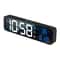 LED Digital Alarm Clock Wall Or Table Clock With Temperature Snooze Date Weekday And Dual Alarms Wi 8