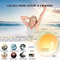 Smart Wake Up Light Alarm Clock With Bluetooth Speaker APP Control FM Radio Natural Sounds And Nigh 4