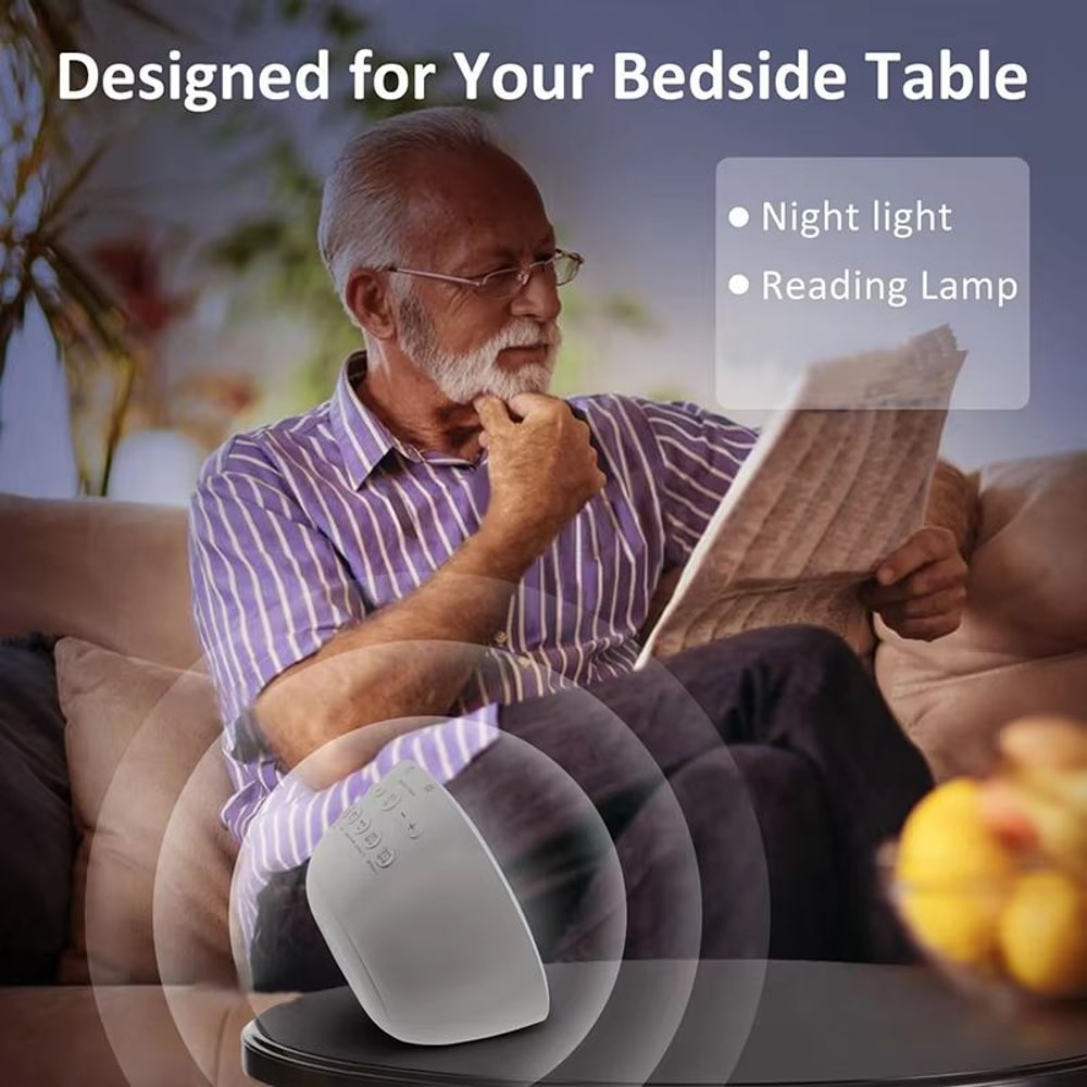 Bluetooth Speaker Wake Up Light Alarm Clock With SunriseSunset Simulation Colorful Night Light And 3