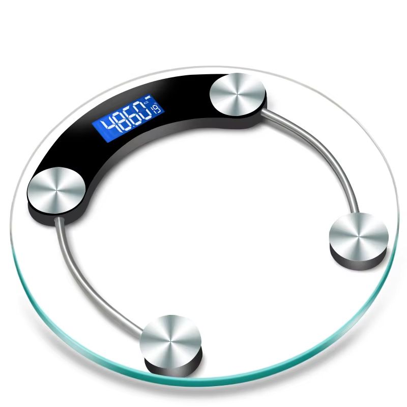 High Definition LCD Digital Body Weight Scale With Precision Floor Sensors 044397 Lbs 9