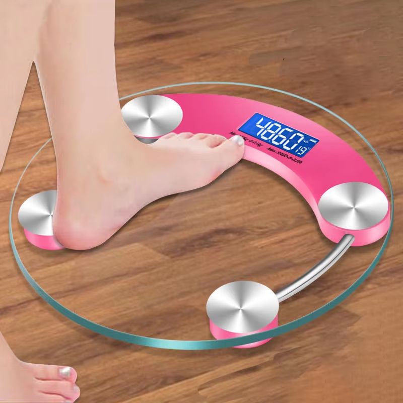 High Definition LCD Digital Body Weight Scale With Precision Floor Sensors 044397 Lbs 1
