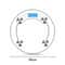High Definition LCD Digital Body Weight Scale With Precision Floor Sensors 044397 Lbs 5