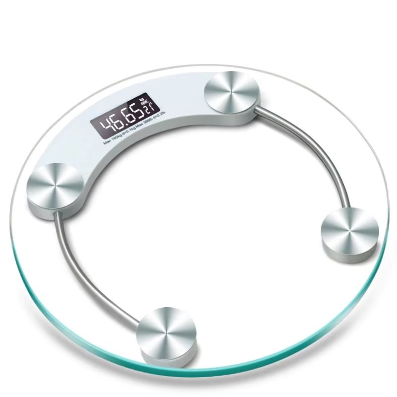 High Definition LCD Digital Body Weight Scale With Precision Floor Sensors 044397 Lbs 7