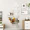 12Pcs Hexagon Acrylic Mirror 3D Wall Sticker For Living Room And Home Decoration 3