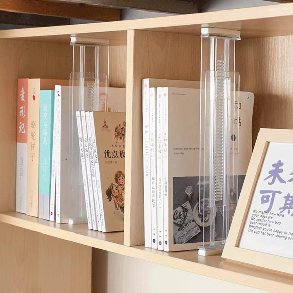 Adjustable Transparent Drawer Dividers For Kitchen Office Makeup And More 2