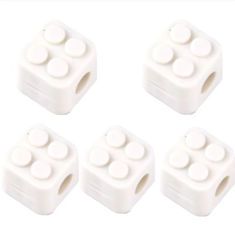 5PCS Building Block Cable Organizer SelfAdhesive Clips For Charging Cable Earphones And More 9