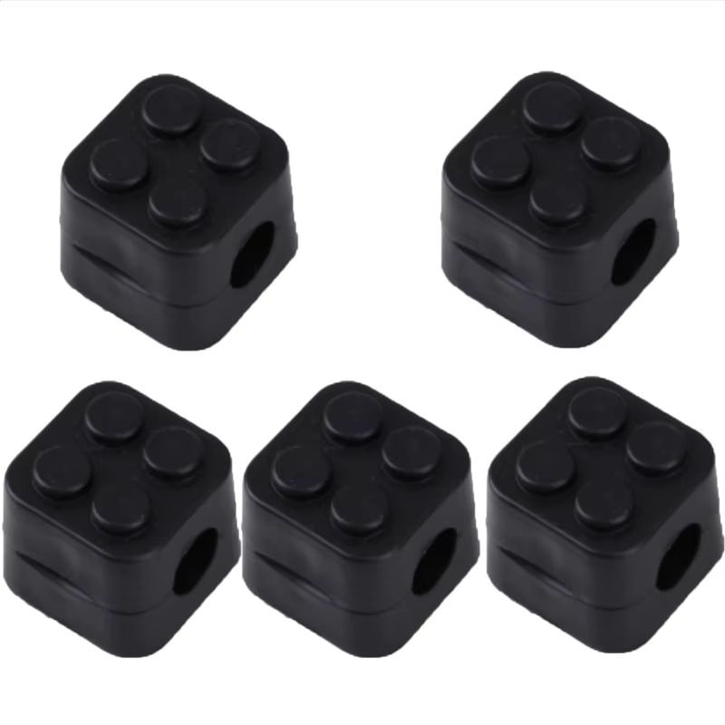 5PCS Building Block Cable Organizer SelfAdhesive Clips For Charging Cable Earphones And More 11