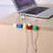 5PCS Building Block Cable Organizer SelfAdhesive Clips For Charging Cable Earphones And More 2